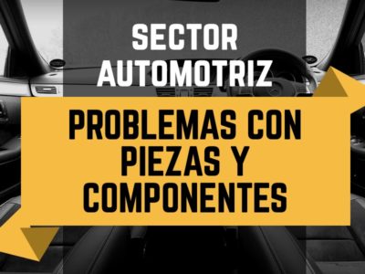 Piezas y componentes en el sector automotriz