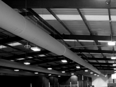 Ductos textiles para distribución de aire en plantas industriales