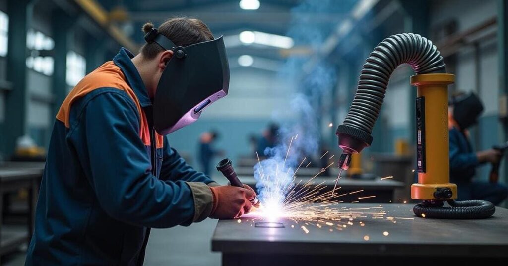 Extractores de Humos de Soldadura. Una Solución Crucial para la Salud y Seguridad en el Trabajo