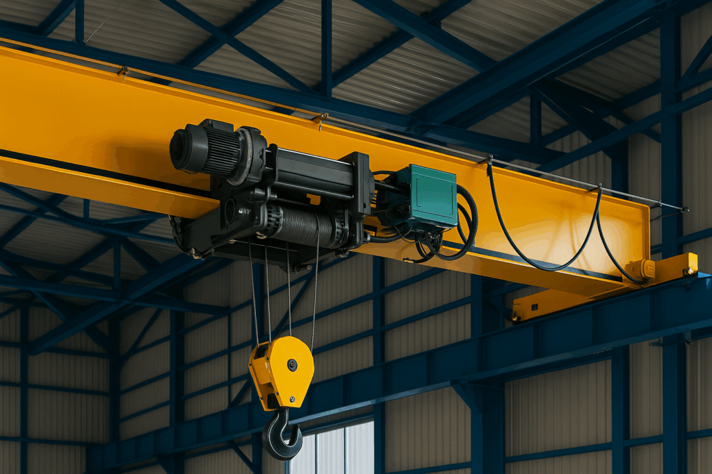 Grúas viajeras sostenibles: innovación técnica para una industria eficiente