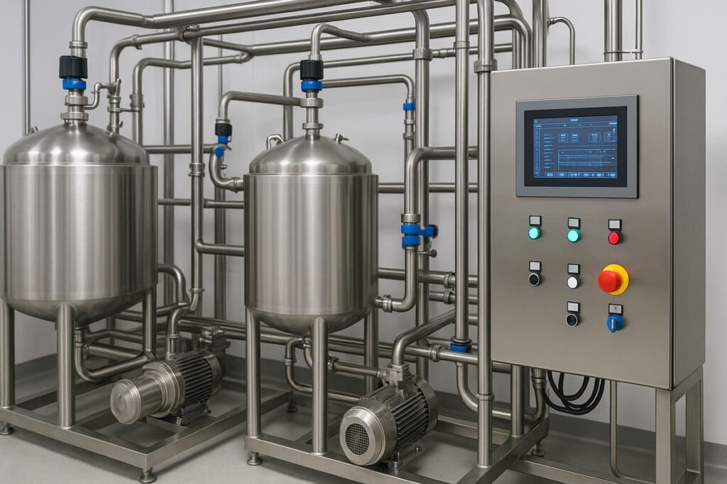 Automatización de Sistemas CIP: Revolucionando la Limpieza Industrial