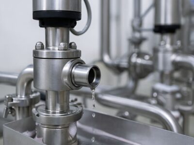 Problemas en válvulas sanitarias