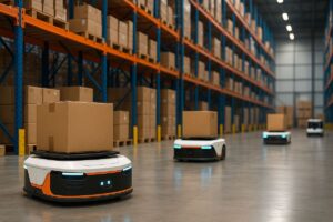 Robots AMR en centros logísticos