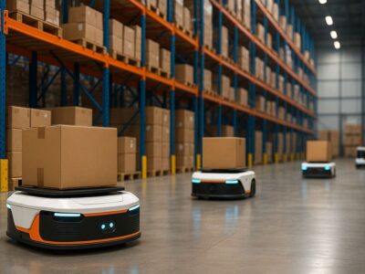 Robots AMR en centros logísticos