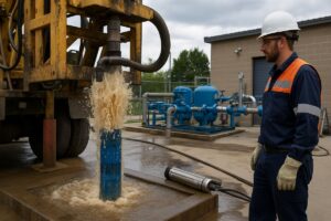 Rehabilitación de Pozos de Agua Industriales