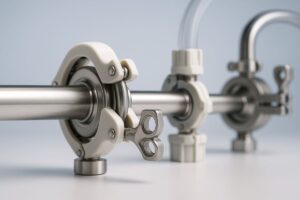 Abrazadera Sanitaria para Laboratorios