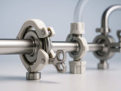 Abrazadera Sanitaria para Laboratorios