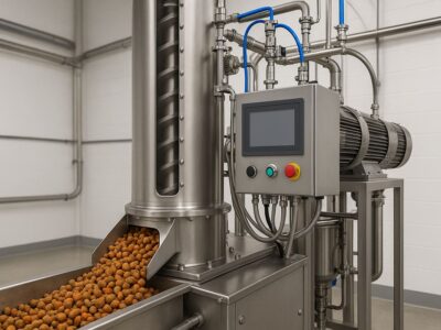 Cocedor industrial para alimentos de mascotas