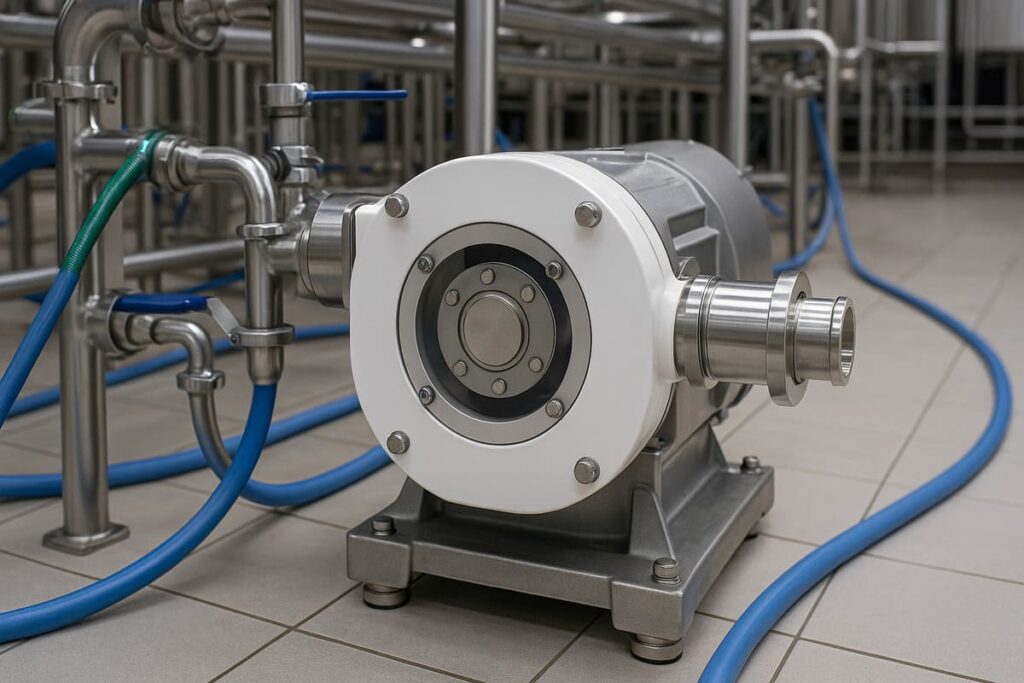 Selección de Bomba Higiénica CIP para la Industria de Alimentos y Bebidas