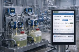 Monitorización de Dosificación Química en Plantas de Agua