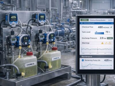 Monitorización de Dosificación Química en Plantas de Agua