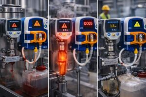 Detección de fugas y obstrucciones en sistemas de dosificación química