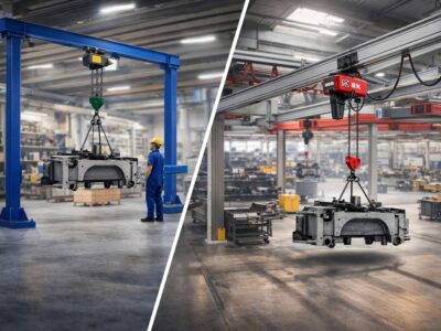 Grúas KBK en Talleres Industriales: Cómo Diseñar Sistemas de Elevación Flexibles y Escalables