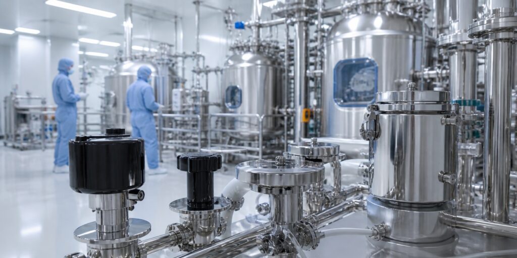 Optimización de Bioprocesos Upstream con Actuadores de Válvulas en Línea