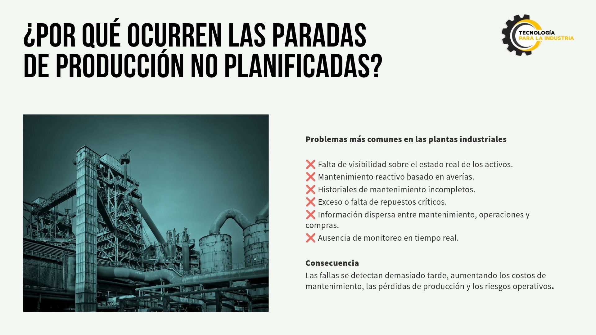 Cómo un Software de Gestión de Activos EAM reduce paradas