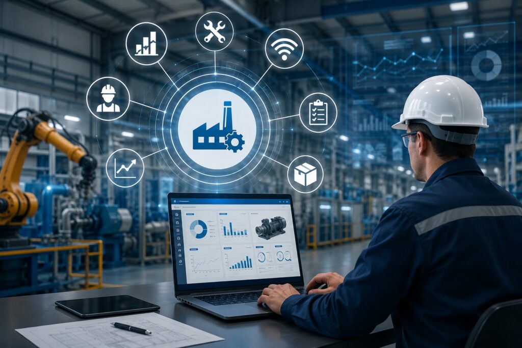 Cómo un Software de Gestión de Activos Industriales EAM ayuda a reducir paradas de producción no planificadas