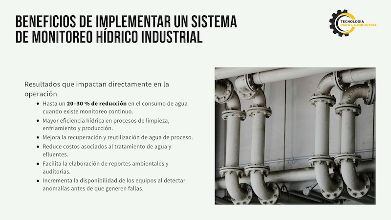 Monitoreo del Consumo de Agua en Plantas Industriales