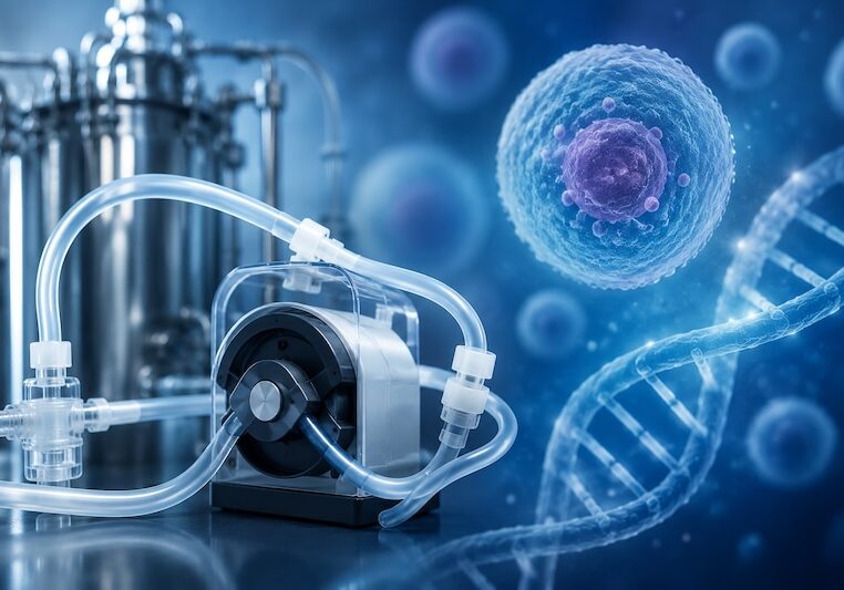 Bombas Peristálticas en Biotecnología