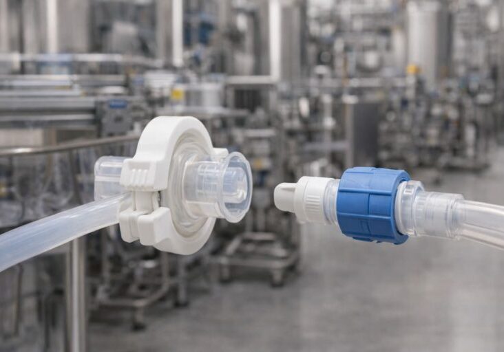 Conexiones Sanitarias de un Solo Uso para Bioprocesos