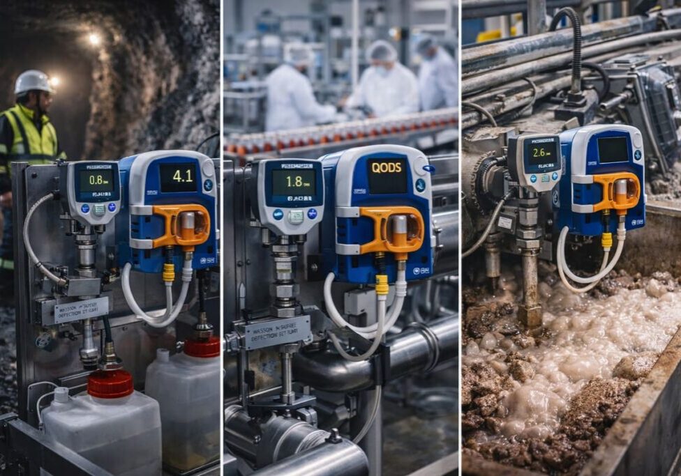 Control de Presión en Dosificación Química