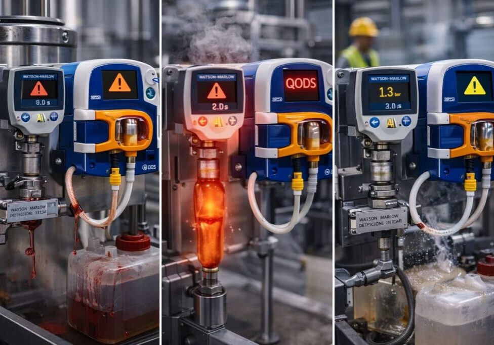 Detección de fugas y obstrucciones en sistemas de dosificación química