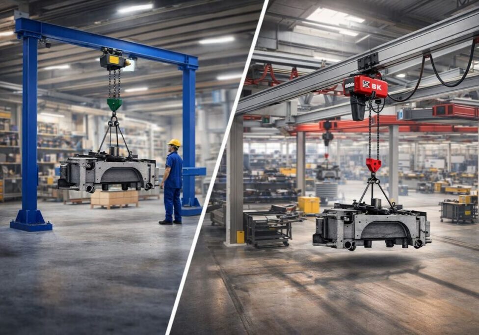 Grúas KBK en Talleres Industriales: Cómo Diseñar Sistemas de Elevación Flexibles y Escalables