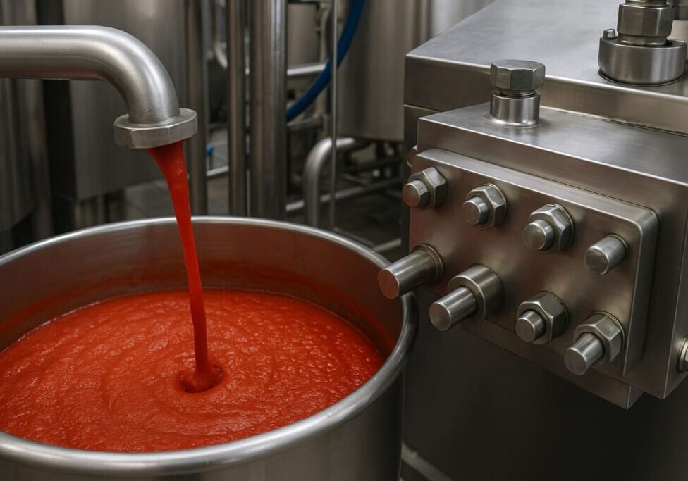 Homogeneizadores para Salsas de Tomate