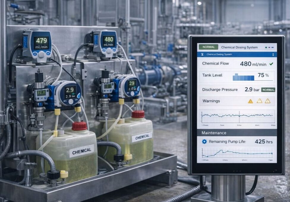 Monitorización de Dosificación Química en Plantas de Agua