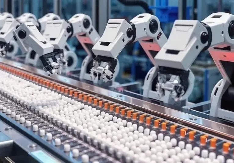 Robots de paletizado farmacéuticos
